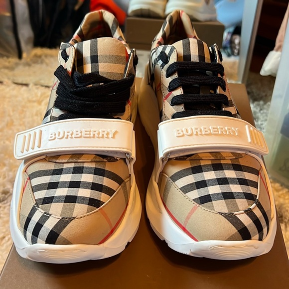 Regis Burberry Sneaker Archive Beige - Picture 3 of 9